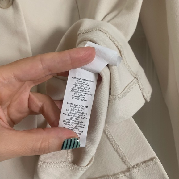 Small Cream Kenzie Blazer - Picture 5 of 6